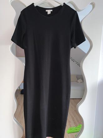 Midi šaty, h&m,s