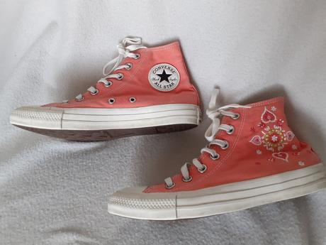 Dámske/dievčenské lososové converse all star, converse,39