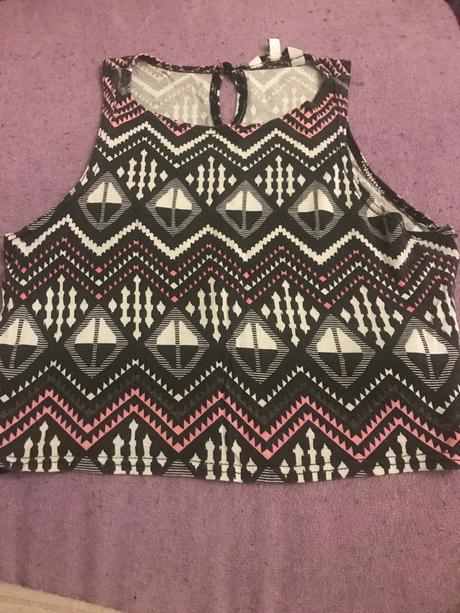 Crop top+ kratasky, 140–152