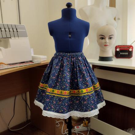 Folk sukienka, 50 - xxl