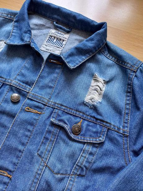 Rifľová bunda, primark,158