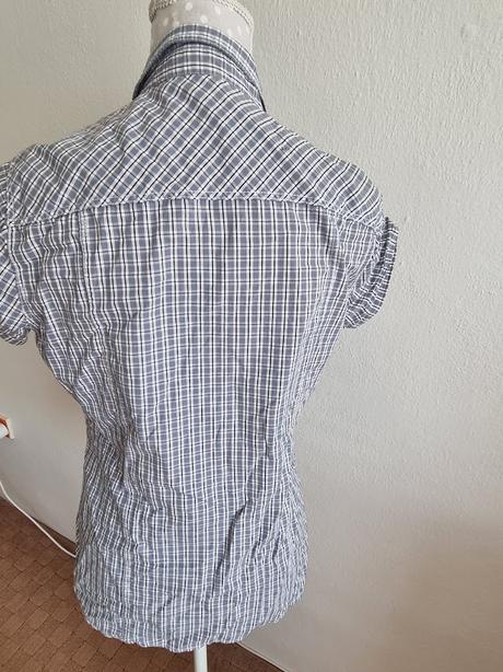 Sivo biela káro blúzka rodin hills veľ. 40, 40