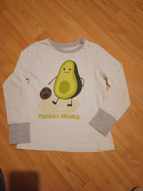 Vrchy pyžama, h&m,110