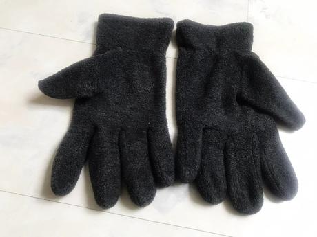Hrubšie flisové rukavice, l