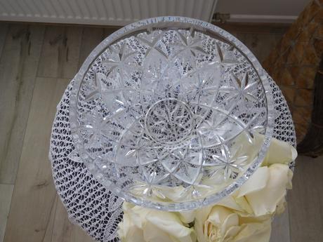 Kryštálová miska -top top stav,, 