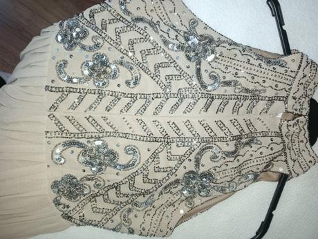 Spoločenské šaty lace&beads, xs