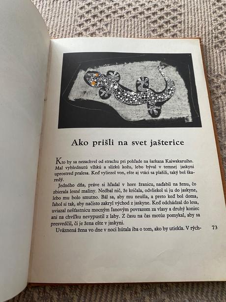 Stará kniha obrova stupaj maorijské rozprávky 1965,