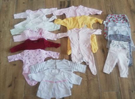 Balík oblečenia pre dievčatko - v. 50, 50–62