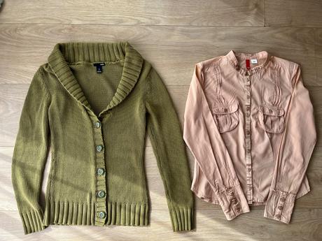 Bavlneny sveter, h&m,s