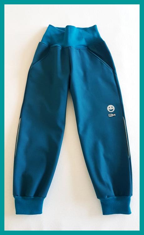 Softshellové nohavice letné zimné reflexné, 80 - 140