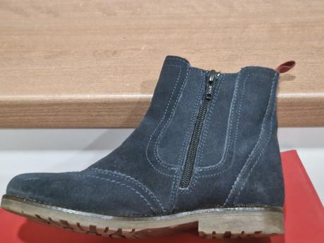 Kožené kotníkové topánky fraiche, 36