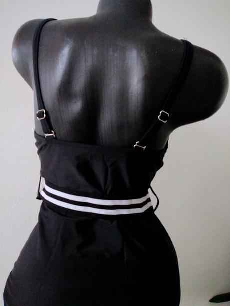 Jednodielne sťahovacie plavky, bonprix,40