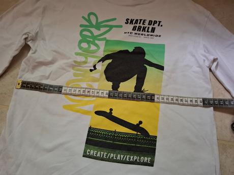 Tricko s dlhym rukavom, h&m,146