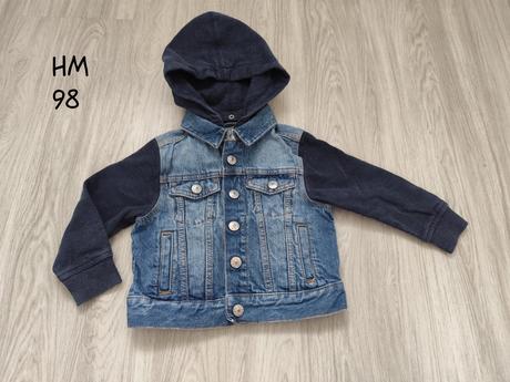 Štýlová riflová bunda, h&m,98