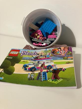 Legofriends 41333 olivia a jej špeciálne vozidlo, 