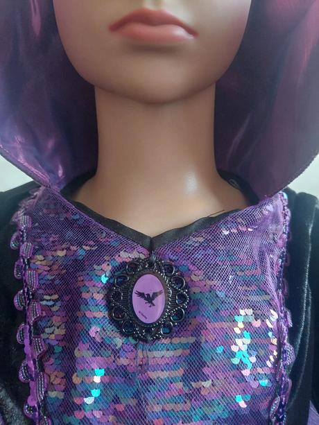 Guirca maleficient karnevalový kostým veľ.110-116,