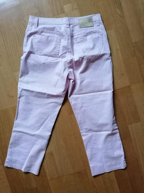 Pastelovo ružové rifle zn. brax č. 36, 36