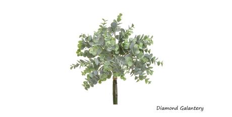 Dekoračná umelá rastlina-eukalyptus - 36 cm, 