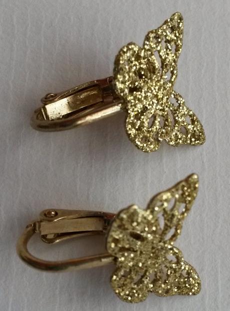 Retiazka a nausnicky s motylom, h&m