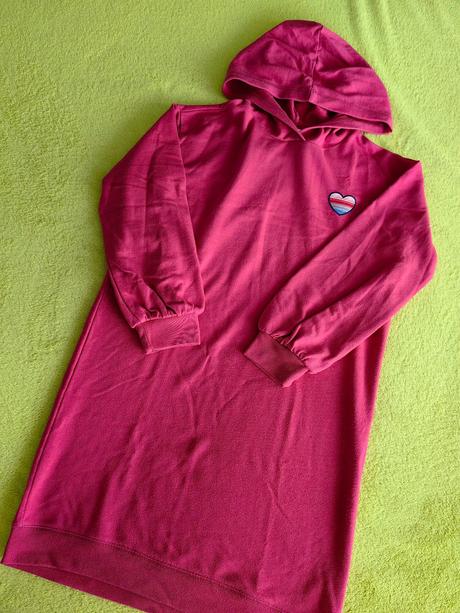 Mikinové šaty gap, veľmi dobrý stav, gap,152