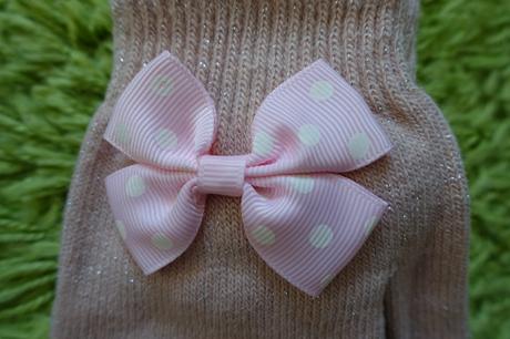 Rukavičky trblietavé 16 cm, 134