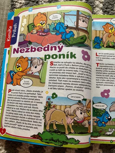 Macko pusík časopis, 