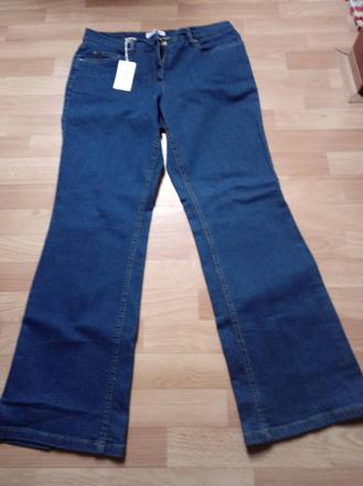 Strečové džínsy rozšírené, bonprix,44