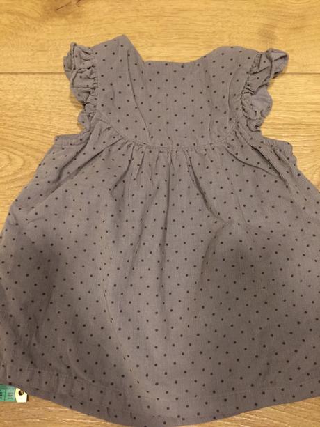 Menzestrove šaty pre dievčatko sive vel. 68, lindex,68