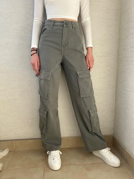 Cargo nohavice, h&m,34