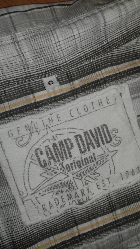 Košeľa camp david "s", s