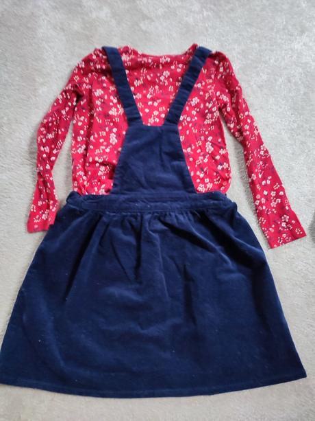 Komplet tričko sukna, h&m,116