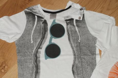 4x letne tricko, h&m,92