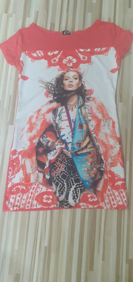 Predĺžené tričko/minišaty, xs