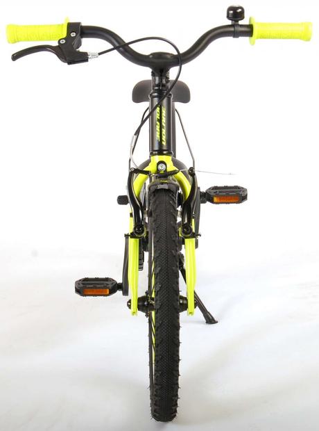 Volare odľahčený detský bicykel 16 black green, volare,16