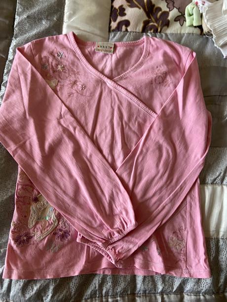 Tricko dlhy rukav 2x 146, next,146