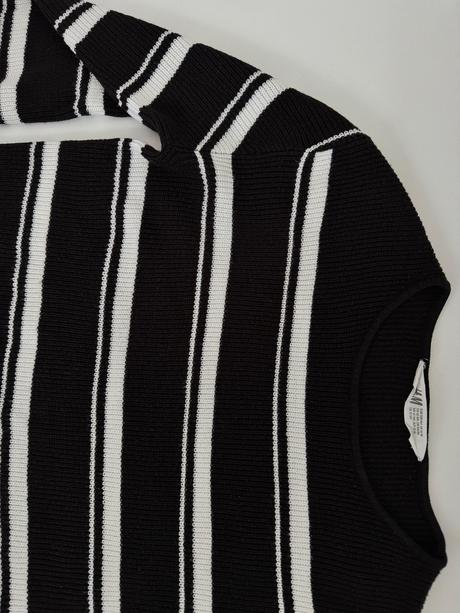 Pásikavý sveter, h&m,158