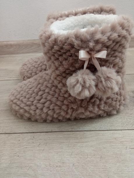 Zateplené vysoké papuče, 36 / 37