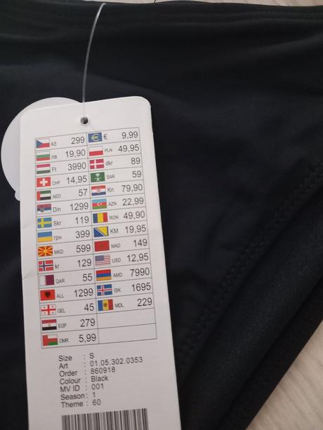 Plavkové nohavičky, new yorker,l / xs