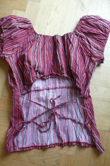 Letný top nahé kríže, m