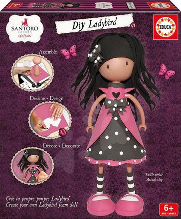 Nova babika na poskladanie ladybird od santoro,