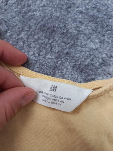 Letne trickove saty, h&m, 110/116, h&m,110