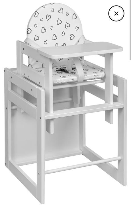 Jedálenská stolička 2v 1,