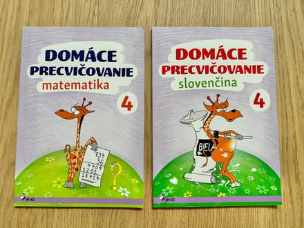 Domáce precvičovanie 4 matematika, sjl,
