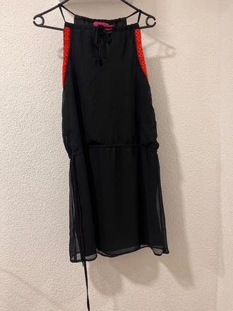 Boohoo letné midi šaty s korálikovým zdobením, veľ, 36