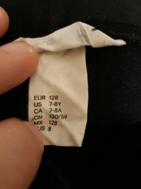 Legíny h&m - top stav, h&m,128