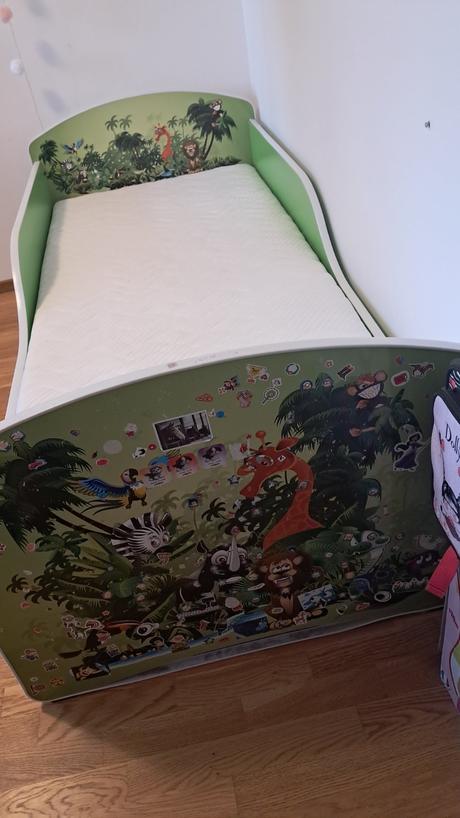 Detská postel 180x78 cm, šírka (cm): 75,dĺžka (cm): 180