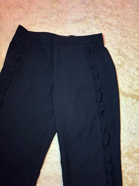 Zara čierne nohavice, zara,m