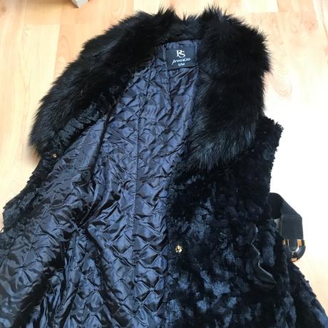 Kožušinová vesta, s