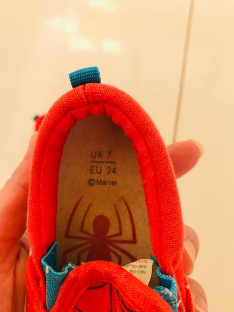 Topánky chlapec 24 spiderman, f&f,24