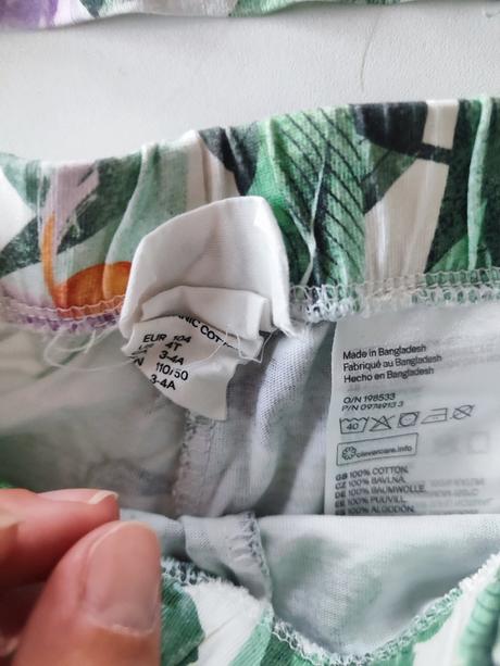 Letná súprava, h&m,104